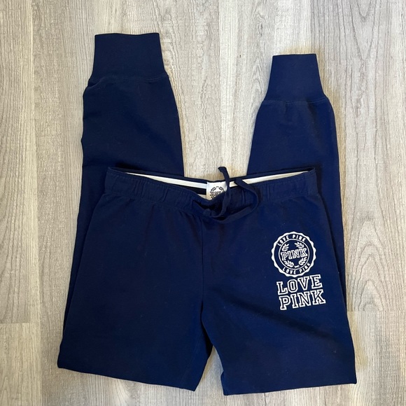 PINK Victoria's Secret Pants - VS PINK Blue Joggers
